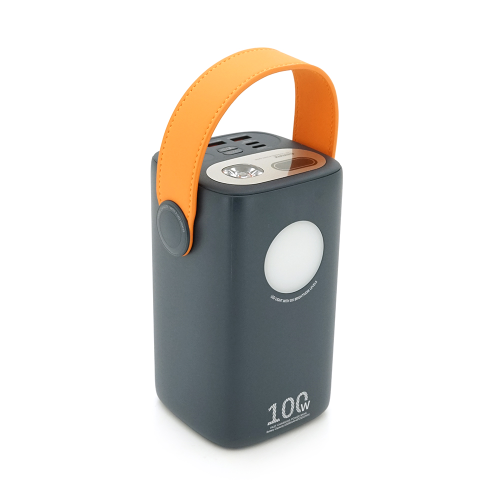 Зовнішній акумулятор PowerBank Remax RPP-100, 60000mAh, PD 100W, QC 22.5W, Blue LCD