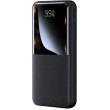 Зовнішній акумулятор PowerBank Remax RPP-623, 20000mAh, 2xUSB Type-A/USB Type-C, 22.5W, Black