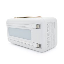 Зовнішній акумулятор PowerBank Remax RPP-565, 60000mAh, 2xUSB Type-A/USB Type-C/Lightning, QC/PD, 22.5W, Black/White