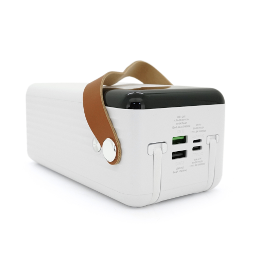 Зовнішній акумулятор PowerBank Remax RPP-565, 60000mAh, 2xUSB Type-A/USB Type-C/Lightning, QC/PD, 22.5W, Black/White