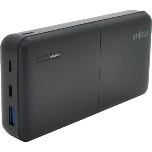 Зовнішній акумулятор Powerbank Ttec Mojue, 20000mAh, USB Type-A/USB Type-C/microUSB, 20W, Black (3BB176S)