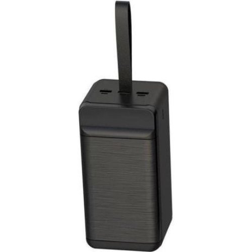 Зовнішній акумулятор PowerBank XO PR160, 80000mAh, PD20W, ліхтарик, Black