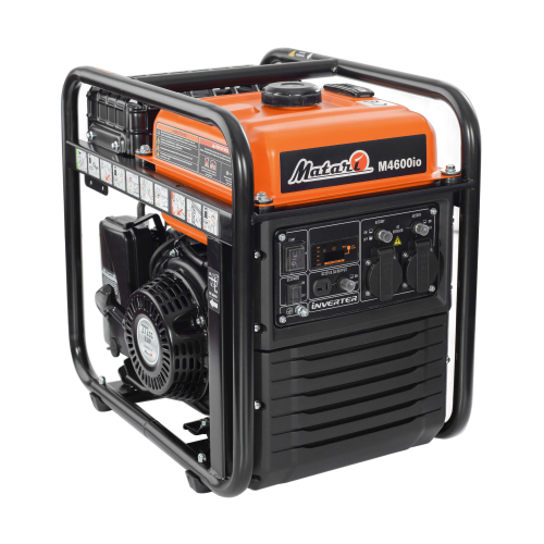 Генератор інверторний, бензиновий Matari M4600IO, 4.2кВт, однофазний, 220V, 50Hz, об'єм бака 10л, електростартер