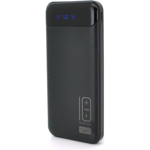 Зовнішній акумулятор Powerbank Power Way TX-108, 10000mAh, Black