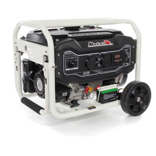 Генератор бензиновий Matari MH6000E, 4кВт, однофазний 220V, 50Hz, об'єм бака 13л, стартер (MMH-06)