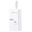 Зовнішній акумулятор PowerBank Remax RPP-650, 60000mAh, PD 100W, QC 22.5W, White