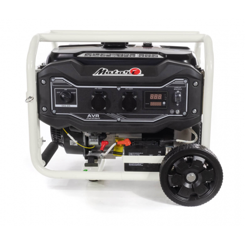 Генератор бензиновий Matari MH5000E, 3кВт, однофазний 220V, 50Hz, об'єм бака 13л, стартер (MMH-05)