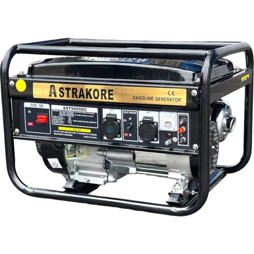 Генератор бензиновий Astra Korea Premium Copper, 2.5кВт, однофазний 220V, 50Hz, об'єм 15л (AST9900DCPC)