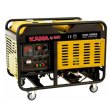 Генератор дизельний KAMA KDK12RE, 12kVA/10kW, однофазний 230V, Water COOL, об'єм 34л