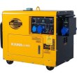 Генератор дизельний KAMA KDK7500SCA, 6.9KVA, однофазний 230V