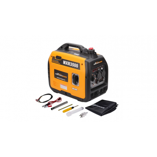 Генератор інверторний, бензиновий MaXpeedingRODS, 3кВт, однофазний, 220V, 50Hz, об'єм бака 4л, ручний запуск (mxr3500)