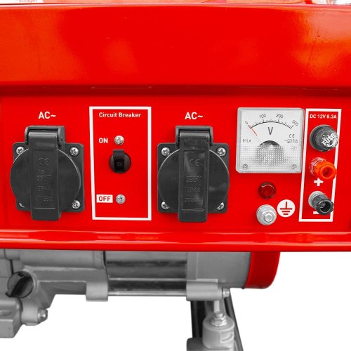 Генератор бензиновий AGM AGP 2300s, однофазний 220V, 50Hz, 2.3kVA (2.2kW), об'єм 15л