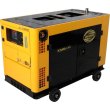 Генератор дизельний KAMA KDK15000SC, 15KVA, однофазний 230V, об'єм 26л