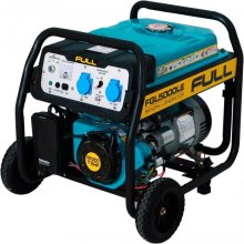 Генератор бензиновий FULL FGL 5000LE, однофазний 230V, 50Hz, 4,75KVA, об'єм 28л