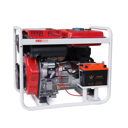 Генератор дизельний Kuyia TM5000CL, однофазний, 110-240V, 50Hz, 4.5-5кВт, об'єм 12.5л (KYTM5000CL-1F-220-DA)