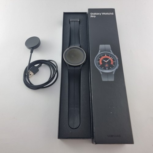 Смарт-годинник Smart Watch Samsung Galaxy Watch 5 Pro, 45mm, Black Titanium USED ** (2C00047232)