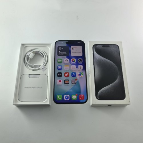 Смартфон Apple iPhone 15 Pro Max 256 GB Black Titanium USED **