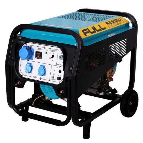 Генератор дизельний FULL FDL8000LE3, трифазний 220V, 50Hz, 7.5KVA