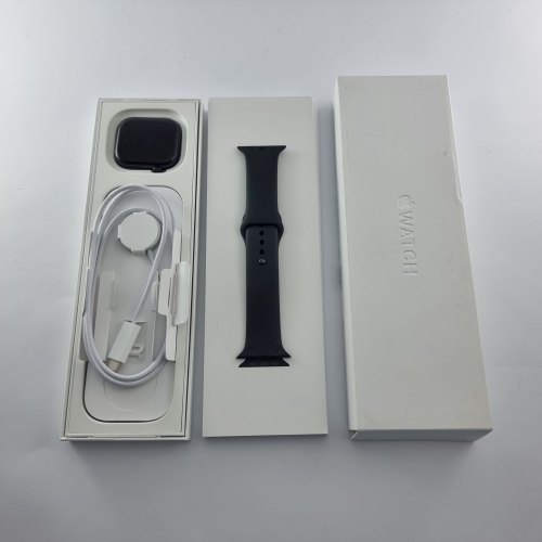 Смарт-годинник Apple Watch Series 10 GPS, 46mm, Jet Black, Black Sport Band, M/L USED ** (2QMWWQ300502)