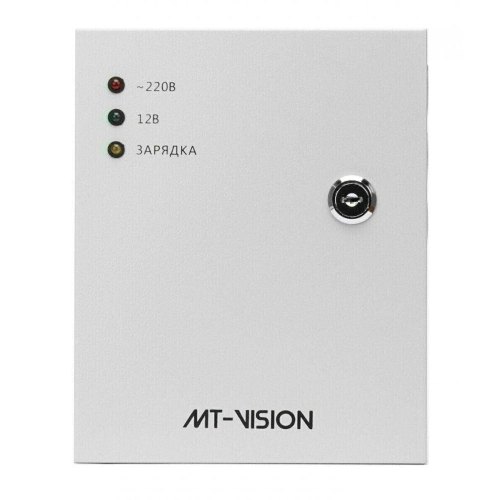 Джерело безперебійного живлення імпульсне MT-Vision PSU-1018-10А, 12V/10А, під акумулятори 12V, 7-10A