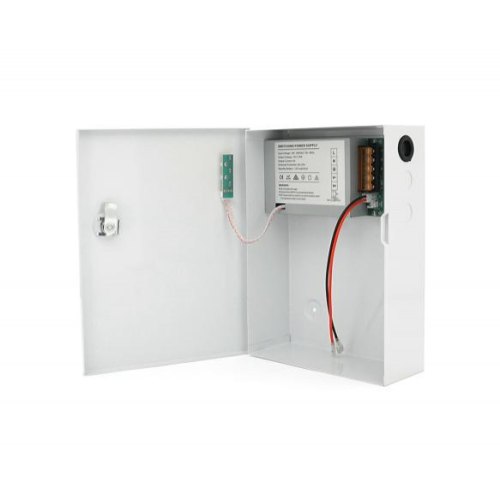 Джерело безперебійного живлення EuroPower, 12V/5A, під акумулятори GEL/AGM 12V/7A, струм заряду 13.8V/0.65A, метал (EP-UPS-1205(M))