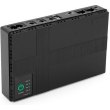 Джерело безперебійного живлення для роутерів Voltronic UPS-18W, PON/POE-430, 5/9/12V, 1A, 12000mAh (4x 3000mAh), Black (DC1018P / 12000)