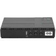 Джерело безперебійного живлення для роутерів Greenwave UPS-36W DC1036-8, PON, 5/9/12V, 8800mAh (4x 2200mAh), USB 3.0, Black