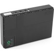 Джерело безперебійного живлення для роутерів Greenwave UPS-36W DC1036-8, PON, 5/9/12V, 8800mAh (4x 2200mAh), USB 3.0, Black