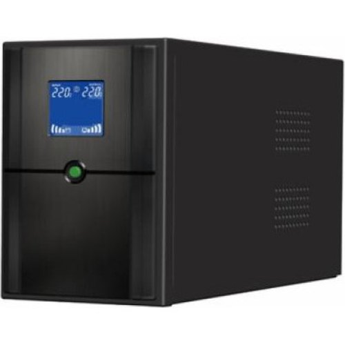 Джерело безперебійного живлення Ritar E-RTM500D, 300W, ELF-D, LCD, AVR, 2st, 2xSCHUKO, 1x12V 7Ah