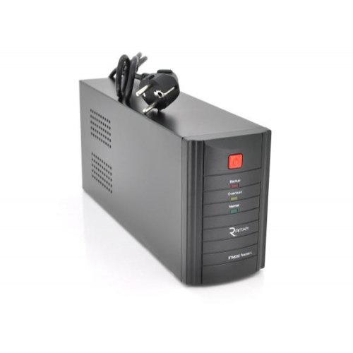 Джерело безперебійного живлення Ritar RTM600L, 360W, Proxima-L, LED, AVR, 2st, 2xSCHUKO, 1x12V 7Ah