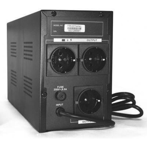 Джерело безперебійного живлення Ritar RTM1200L, 720W, Proxima-L, LED, AVR, 3st, 3xSCHUKO, 2x12V 7.5Ah