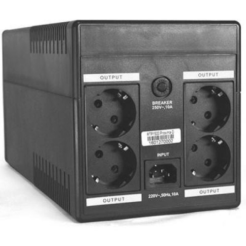 Джерело безперебійного живлення Ritar RTP1200D, 720W, Proxima-D, LCD, AVR, 3st, 4x UNIVERSAL socket, 2x12V 7Ah