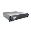 Джерело безперебійного живлення ONLINE Ritar RT-2KS-LCD, RACK 2000VA (1800Вт), 72В, з правильною синусоїдою, вбудована батарея 12V 7.5Ahх6шт