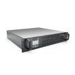 Джерело безперебійного живлення ONLINE Ritar RT-3KS-LCD, RACK 3000VA (3700Вт), 72 В, з правильною синусоїдою, вбудована батарея 12V 7.5 Ah х 6 шт