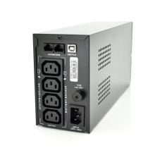 Джерело безперебійного живлення Ritar RTP600L-UX-IEC, 360W, Proxima-L, LED, AVR, 3st, USB, 4xIEC-320 C14, 145-290Vac, 1x12V7Ah