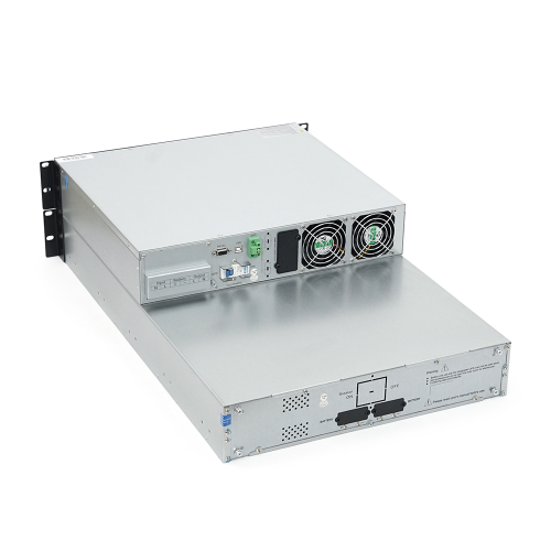 Джерело безперебійного живлення ONLINE Ritar RT-6KS-LCD,RACK 6000VA (5400Вт), 192В, з правильною синусоїдою, батарейний блок 12V 7.5Ahх16 шт