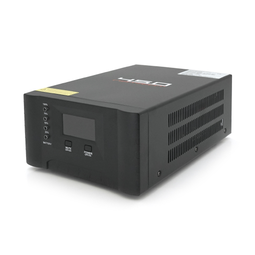 Джерело безперебійного живлення Patriot NB50112, 500Вт, 12В, струм заряду до 15А, з правильною синусоїдою, під зовнішній акумулятор (AGM/Gel), дисплей