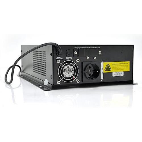 Джерело безперебійного живлення з правильною синусоїдою RITAR RTSWbt-500, 2 вбудованих акумулятори по 12V 9Ah, під зовнішній акумулятор, настінний