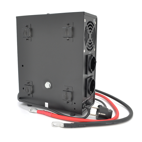 Джерело безперебійного живлення з правильною синусоїдою Europower EPWM-MPS-800 / 12, 500Вт, 3/5/10/15А, під зовнішню батарею 12В (AGM/GEL/LFP)