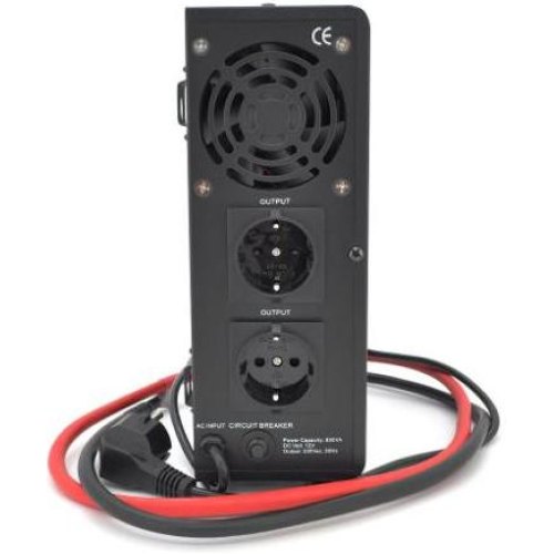 Джерело безперебійного живлення з правильною синусоїдою Europower EPWM-MPS-800 / 12, 500Вт, 3/5/10/15А, під зовнішню батарею 12В (AGM/GEL/LFP)