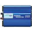 Інвертор напруги Tommatech MS-2500, 12V/220V, 2500W, з апроксимованою синусоїдою, 2xShuko, USB, 2x клемні дроти, 10 запобіжників, Q2
