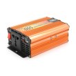 Інвертор напруги UKC YT-500W-CI12V, 500ВА/300Вт, 12/220V, approximated, 1 універсальна розетка, клеми, крокодили