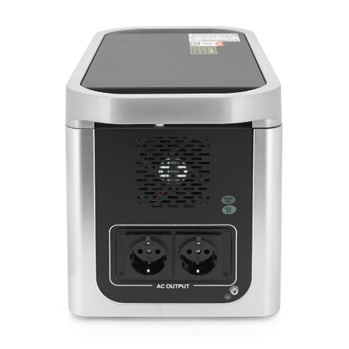 Зарядна станція Must EM181-EM1024S, 1000W LiFePO4 LCD, 12VDC, PV 25A MPPT, 230V, 6000 cycle 80% DOD, 4xUSB, PD18W+2x60W, 2xAC 220V