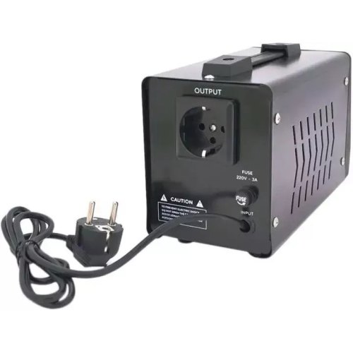 Стабілізатор напруги релейний Greenwave Mauser, 500VA, 350Вт, 1xShuko, DC 140-260V, AC220, BOX, Q4