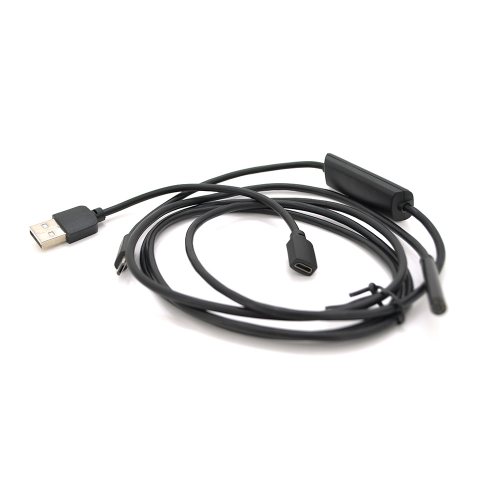 Ендоскоп Voltronic YT-En-1HW, 2 в 1, MicroUSB/PC, HD, м'який провід, 1м