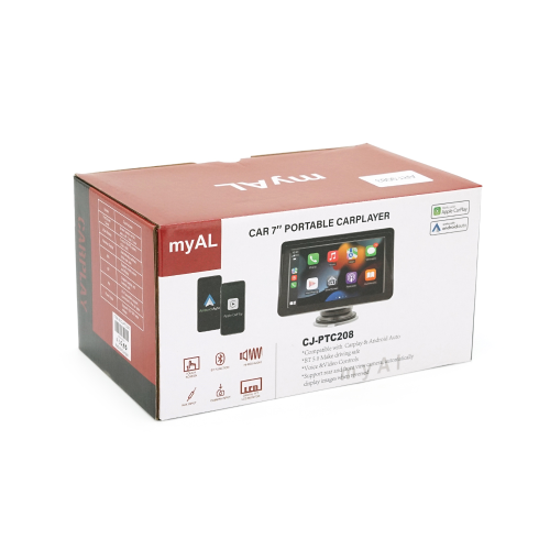 Автомобільний РК-монітор Voltronic, 7 + Carplay CJ-PTC208, Box