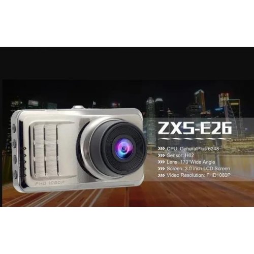 Автомобільний відеореєстратор Voltronic DVR E26 Metall 1080p, Box