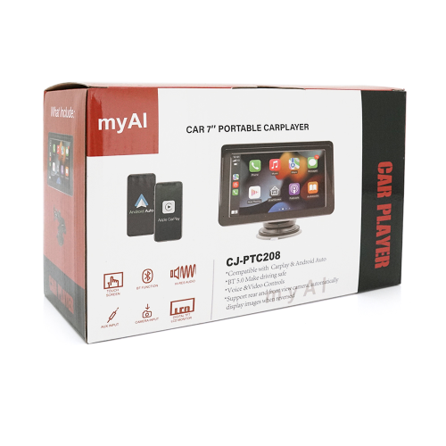 Автомобільний РК-монітор Voltronic, 7 + Carplay CJ-PTC207, Box