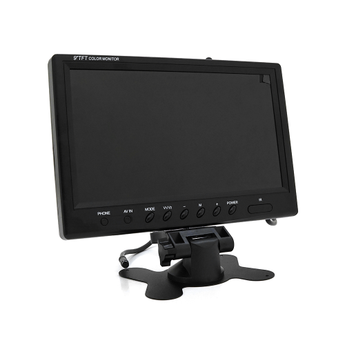 Автомобільний РК-дисплей Voltronic, 9, на одну камеру, 24V, розширення 420TVL, кут лінзи 120 градусів