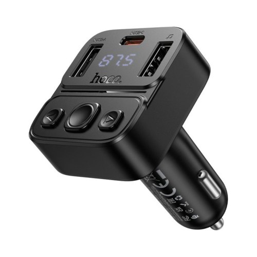 FM-модулятор HOCO E87, Black, Box